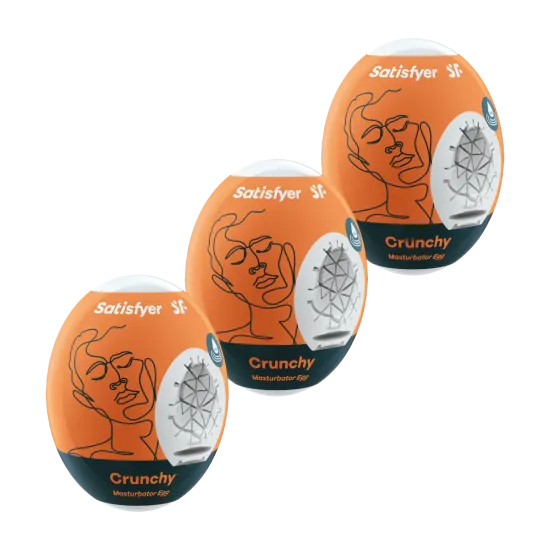 Satisfyer 3er Set Crunchy - Orange Satisfyer 3er Set Crunchy - Orange