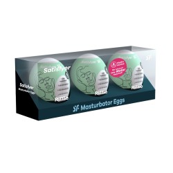 Satisfyer 3er Set Riffle - Light Green
