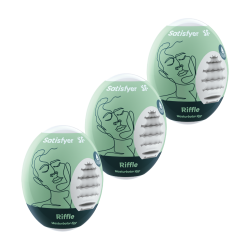 Satisfyer 3er Set Riffle - Light Green Satisfyer 3er Set Riffle - Light Green
