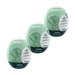 Satisfyer 3er Set Riffle - Light Green Satisfyer 3er Set Riffle - Light Green