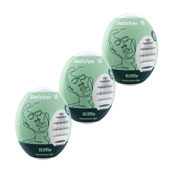 Satisfyer 3er Set Riffle - Light Green