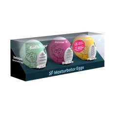 Satisfyer 3er Set Riffle  Bubble  Fierce - Assorted