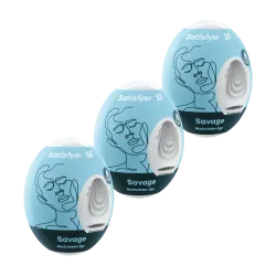 Satisfyer 3er Set Savage - Light Blue Satisfyer 3er Set Savage - Light Blue