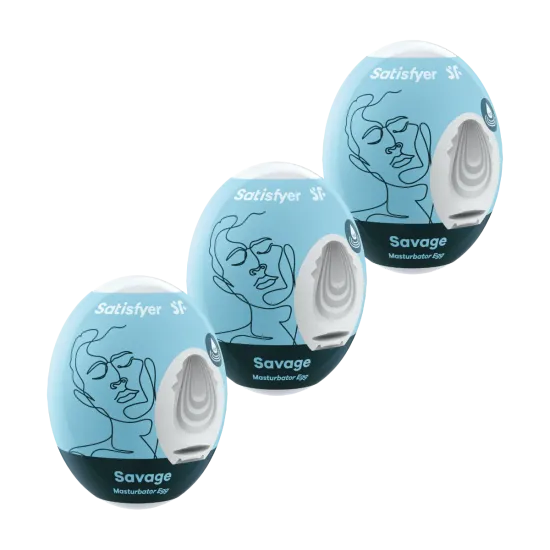 Satisfyer 3er Set Savage - Light Blue Satisfyer 3er Set Savage - Light Blue