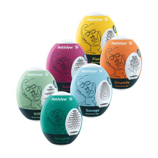 Satisfyer Masturbator Egg 6er Set Satisfyer Masturbator Egg 6er Set