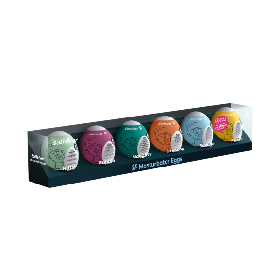 Satisfyer Masturbator Egg 6er Set Satisfyer Masturbator Egg 6er Set