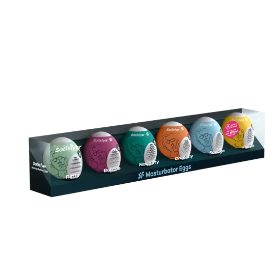 Satisfyer Masturbator Egg 6er Set Satisfyer Masturbator Egg 6er Set