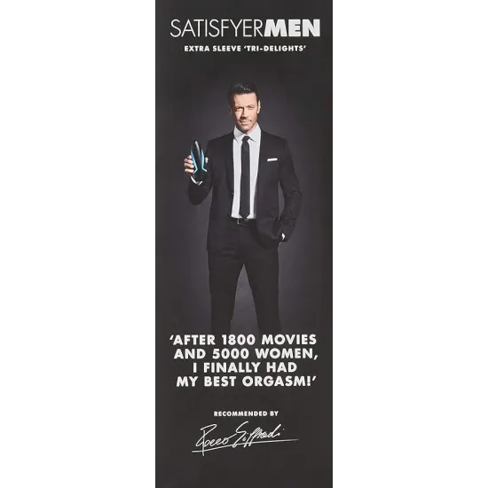 Satisfyer Men Sleeve - Tri Delights