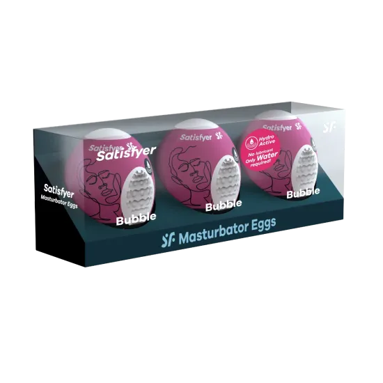 Satisfyer 3er Set Bubble - Violet Satisfyer 3er Set Bubble - Violet