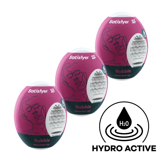 Satisfyer 3er Set Bubble - Violet Satisfyer 3er Set Bubble - Violet