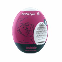 Satisfyer Masturbator Egg Single (Bubble) - Violet Satisfyer Masturbator Egg Single (Bubble) - Violet