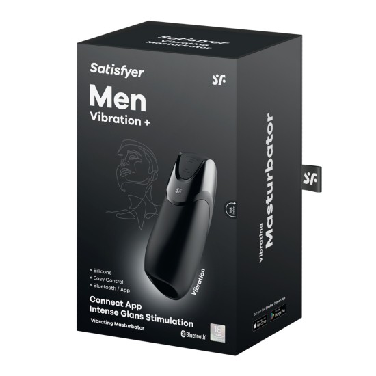 Satisfyer Men Vibration+ - Black Satisfyer Men Vibration+ - Black