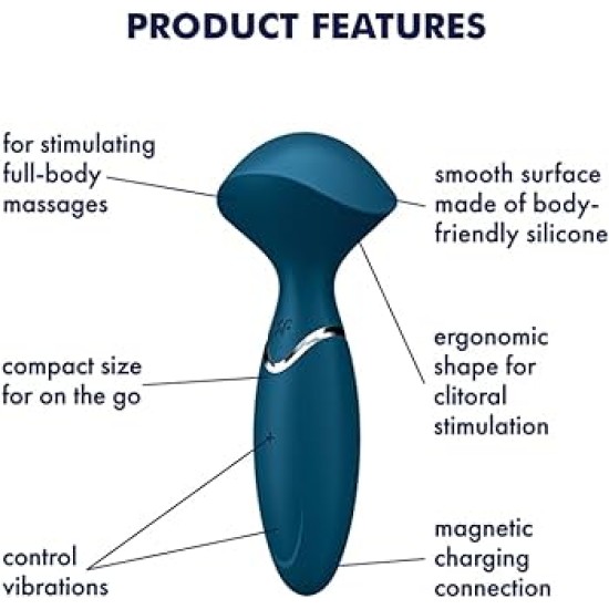 Satisfyer Mini Wand-er - Blue