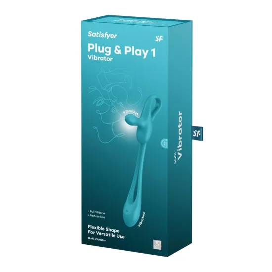 Satisfyer Plug & Play 1 - Bluegreen Satisfyer Plug & Play 1 - Bluegreen