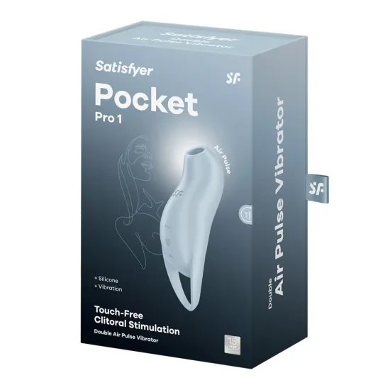 Satisfyer Pocket Pro 1 - Blue Satisfyer Pocket Pro 1 - Blue