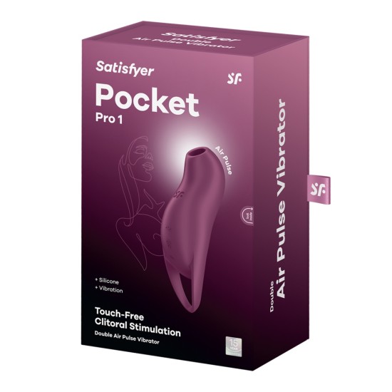 Satisfyer Pocket Pro 1 - Purple Satisfyer Pocket Pro 1 - Purple
