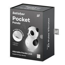 Satisfyer Pocket Panda - White