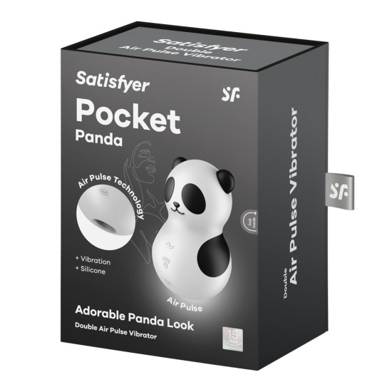 Satisfyer Pocket Panda - White Satisfyer Pocket Panda - White