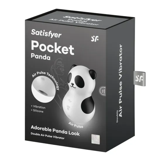 Satisfyer Pocket Panda - White Satisfyer Pocket Panda - White
