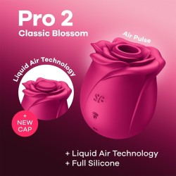 Satisfyer Pro 2 - Classic Blossom Rose Satisfyer Pro 2 - Classic Blossom Rose