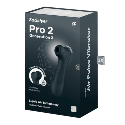 Satisfyer Pro 2 – Generation 3 With Liquid Air Technology Black Satisfyer Pro 2 – Generation 3 With Liquid Air Technology Black