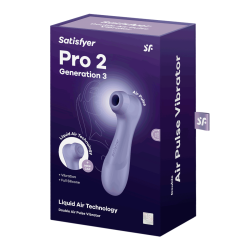 Satisfyer Pro 2 – Generation 3 With Liquid Air Technology Lilac Satisfyer Pro 2 – Generation 3 With Liquid Air Technology Lilac