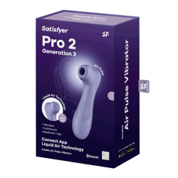 Satisfyer Pro 2 – Generation 3 With Liquid Air Technology – App Enabled Lilac Satisfyer Pro 2 – Generation 3 With Liquid Air Technology – App Enabled Lilac