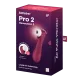 Satisfyer Pro 2 – Generation 3 With Liquid Air Technology Wine Red