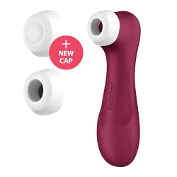 Satisfyer Pro 2 – Generation 3 With Liquid Air Technology – App Enabled Wine Red