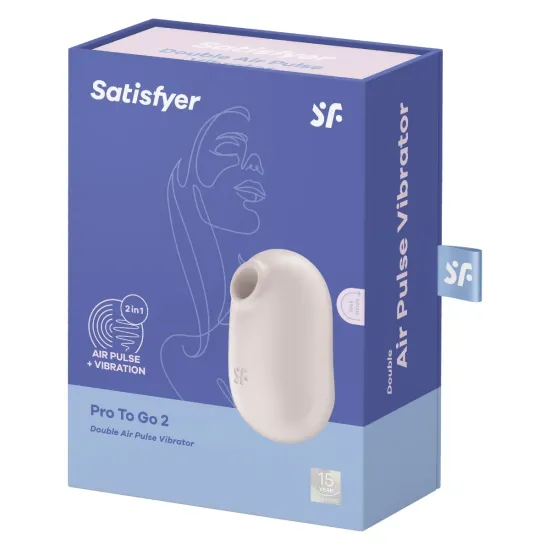 Satisfyer Pro To Go 2 - Beige