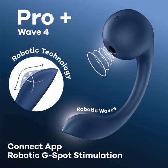 Satisfyer Pro+ Wave 4 - Dark Blue Satisfyer Pro+ Wave 4 - Dark Blue