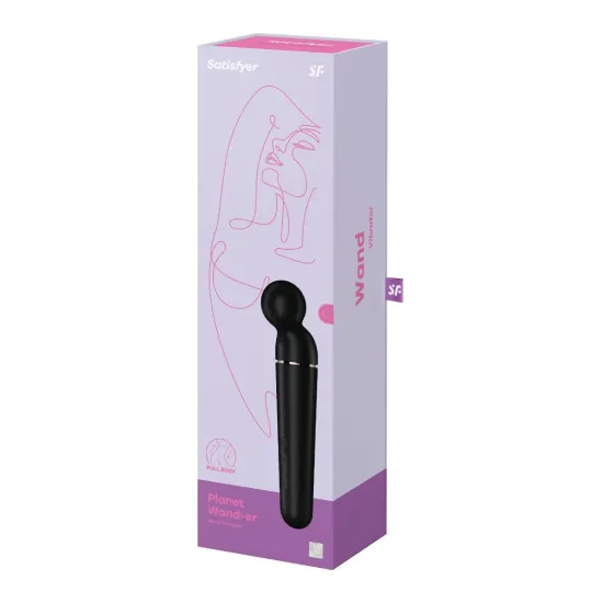 Satisfyer Planet Wand-er - Black Satisfyer Planet Wand-er - Black