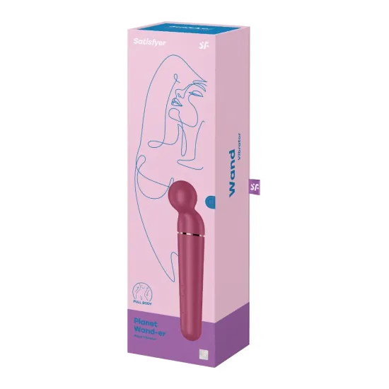 Satisfyer Planet Wand-er - Berry Satisfyer Planet Wand-er - Berry