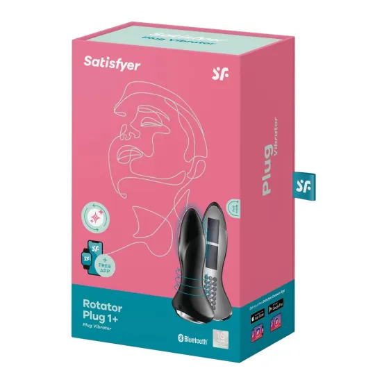 Satisfyer Rotator Plug 1+ - Black Satisfyer Rotator Plug 1+ - Black