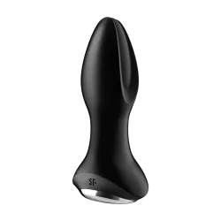 Satisfyer Rotator Plug 2+ App-Controlled Black Rotating Vibrating Anal Plug