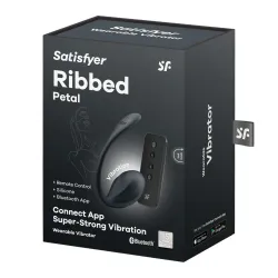 Satisfyer Ribbed Petal - Black