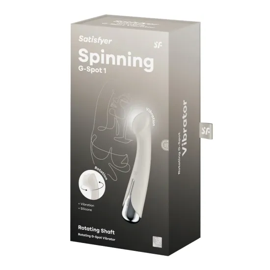 Satisfyer Spinning G-Spot 1 - Beige Satisfyer Spinning G-Spot 1 - Beige