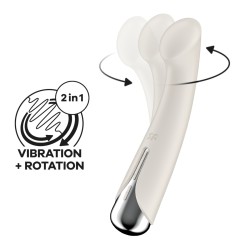 Satisfyer Spinning G-Spot 1 - Beige Satisfyer Spinning G-Spot 1 - Beige