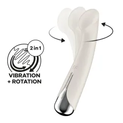 Satisfyer Spinning G-Spot 1 - Beige Satisfyer Spinning G-Spot 1 - Beige