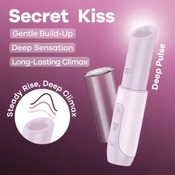 Satisfyer Secret Kiss - Blush Pink Satisfyer Secret Kiss - Blush Pink