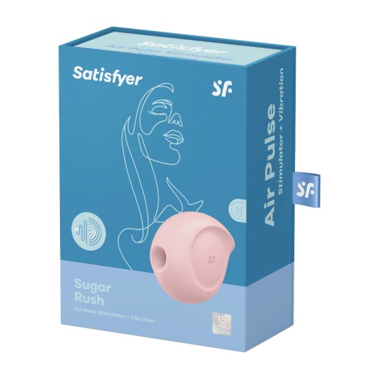 Satisfyer Sugar Rush - Rose Satisfyer Sugar Rush - Rose