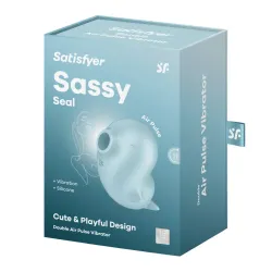 Satisfyer Sassy Seal - Ice Blue