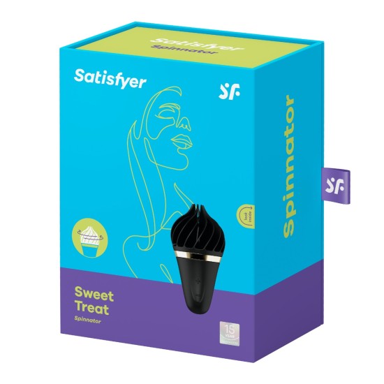 Satisfyer Sweet Treat - Black