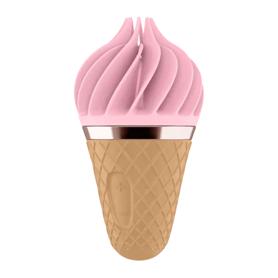 Satisfyer Sweet Treat - Pink/Brown Satisfyer Sweet Treat - Pink/Brown