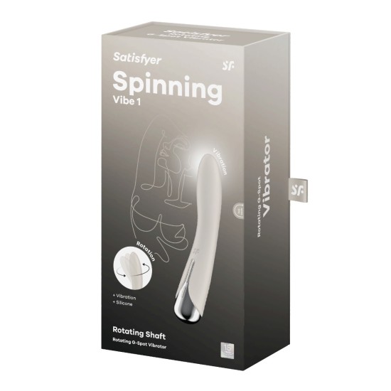 Satisfyer Spinning Vibe 1 - Beige Satisfyer Spinning Vibe 1 - Beige