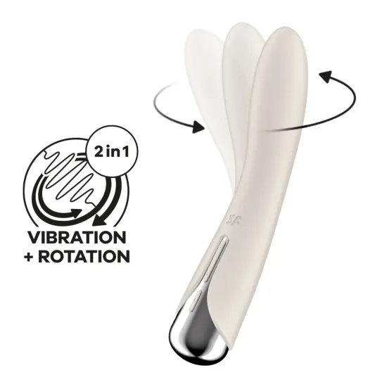 Satisfyer Spinning Vibe 1 - Beige Satisfyer Spinning Vibe 1 - Beige