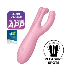 Satisfyer Threesome 4 - Pink Satisfyer Threesome 4 - Pink