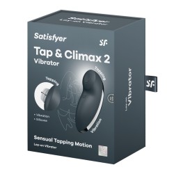 Satisfyer Tap & Climax 2 - Grey