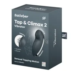 Satisfyer Tap & Climax 2 - Grey