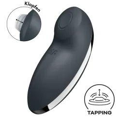 Satisfyer Tap & Climax 2 - Grey Satisfyer Tap & Climax 2 - Grey